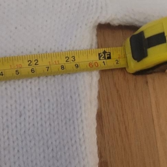 Vintage Mary Maxim Handmade Knit Sweater | Teddy Bear Wreath | Cozy Holiday - Picture 12 of 13